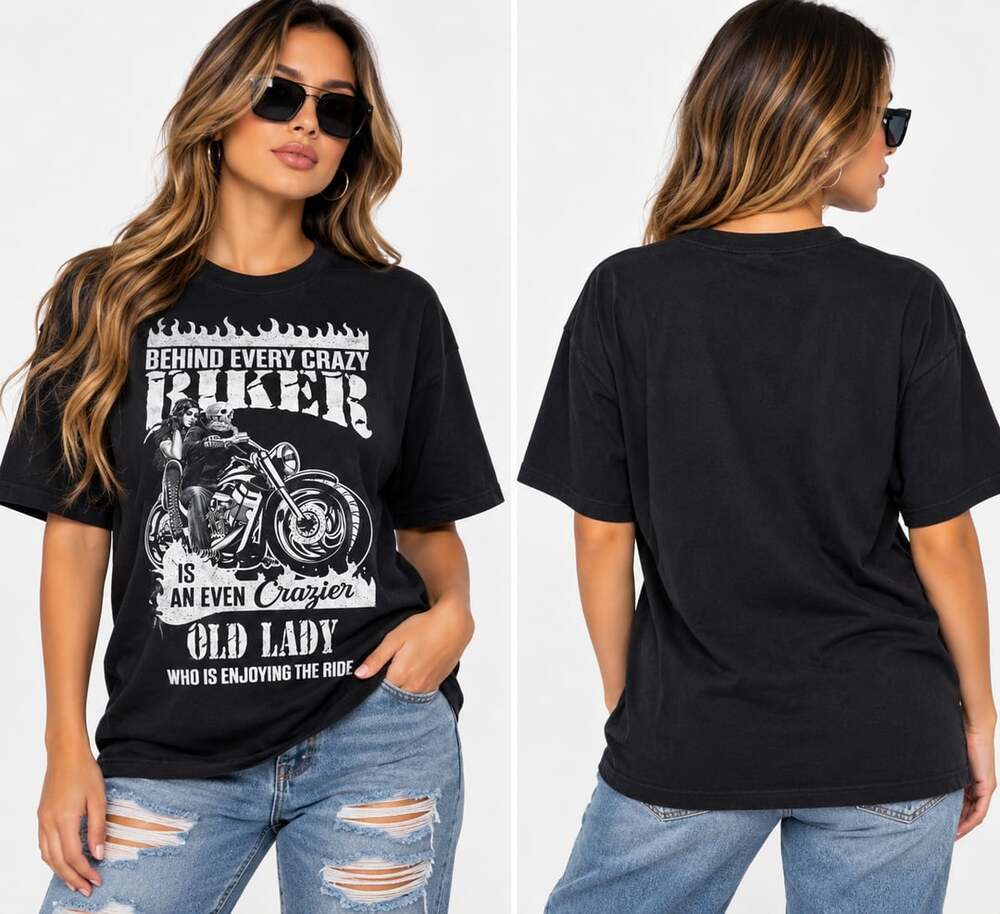 Shein Biker T-Shirt